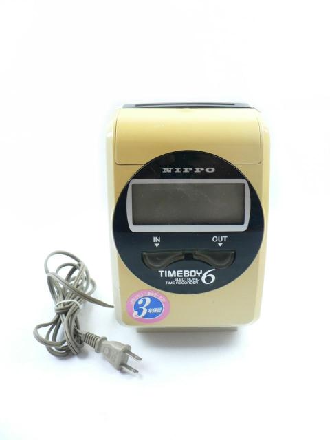 NIPPO TIMEBOY6 タイムレコーダー ◆ジャンク・即決! < インテリア/ライフ  NIPPO TIMEBOY6 タイムレコーダー ◆ジャンク・即決!  < インテリア/ライフの