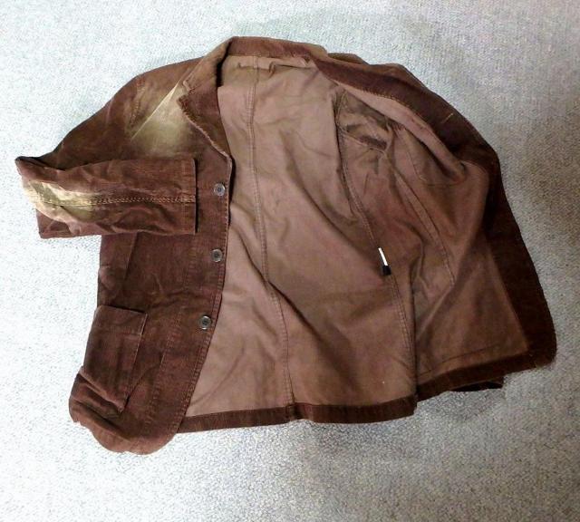 ◆コーデュロイ ジャケット メンズ S 中古品 ブラウン < 男性ファッション  ◆コーデュロイ ジャケット メンズ S 中古品 ブラウン < 男性ファッションの