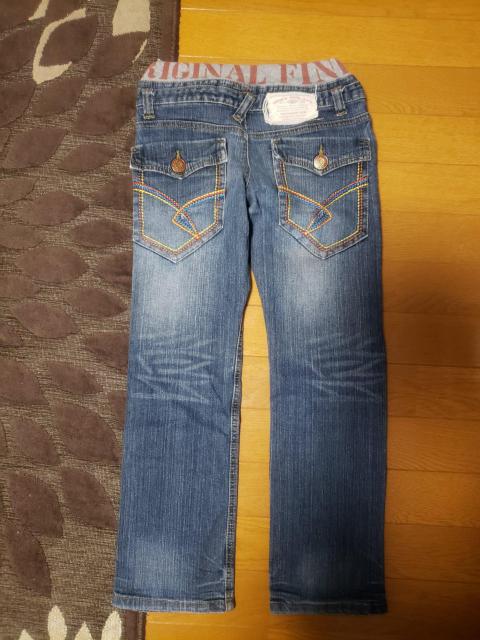 ☆美品☆ライトオン  MPS☆ユーズド加工ジーンズ☆140 < キッズ/ベビー  ☆美品☆ライトオン  MPS☆ユーズド加工ジーンズ☆140 < キッズ/ベビーの
