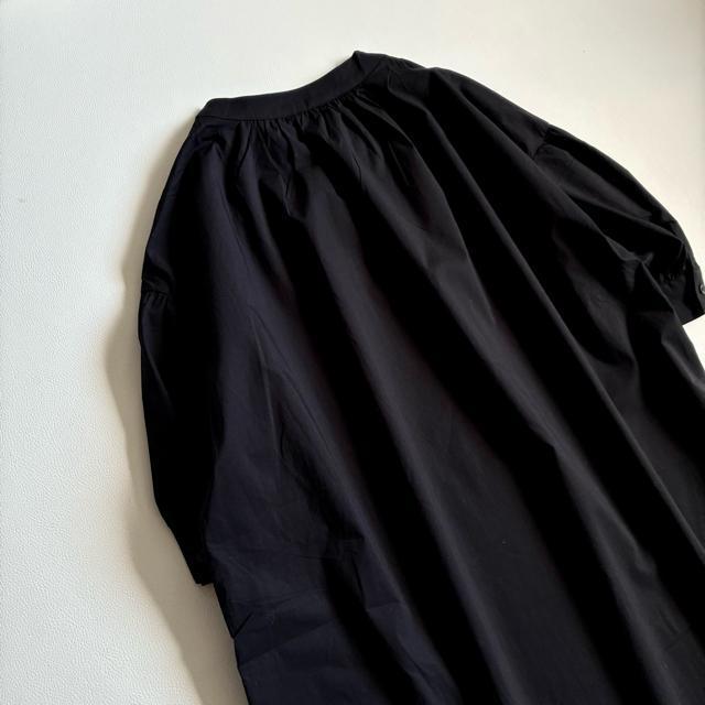 ◆美品◆デッサン◆大きいサイズ感◆パフスリーブロングワンピース◆黒◆ゆったり◆ < 女性ファッション ◆美品◆デッサン◆大きいサイズ感◆パフスリーブロングワンピース◆黒◆ゆったり◆ < 女性ファッションの