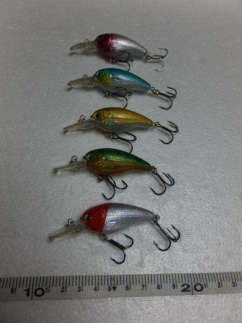 新品 激安ルアーセット クランクベイト 5個 9g < レジャー/スポーツ 新品 激安ルアーセット クランクベイト 5個 9g < レジャー/スポーツの