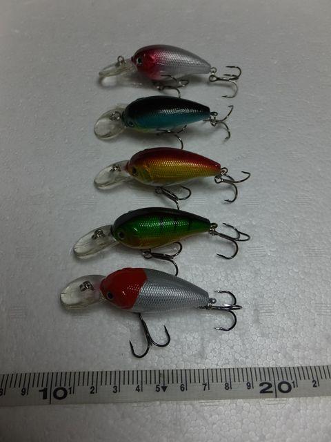 新品 激安ルアーセット クランクベイト 5個 9g < レジャー/スポーツ 新品 激安ルアーセット クランクベイト 5個 9g < レジャー/スポーツの