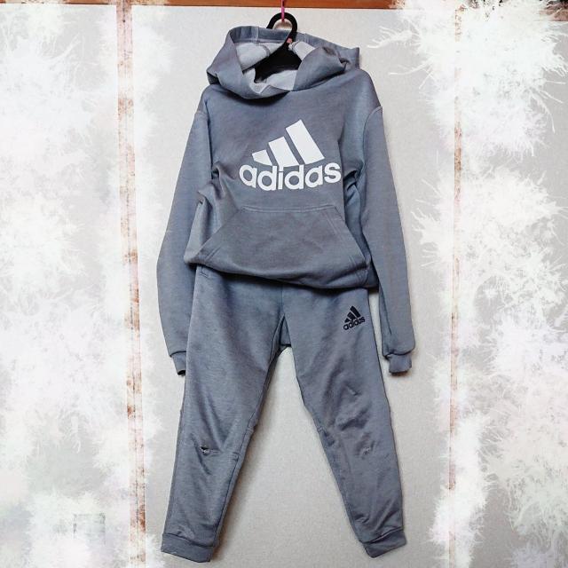 adidasアディダス スエット上下セットアップ130 < ブランド  adidasアディダス スエット上下セットアップ130  < ブランドの