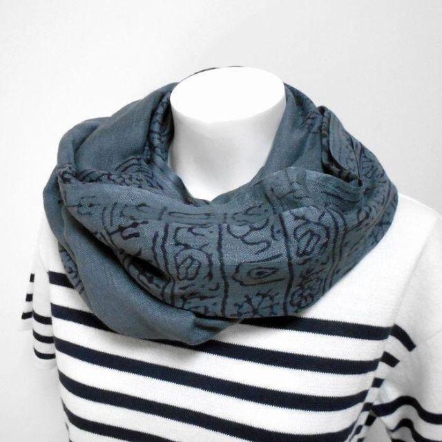 小泉アパレル梶@ストール 新品 草木柄 < 女性ファッション  小泉アパレル梶@ストール 新品 草木柄 < 女性ファッションの