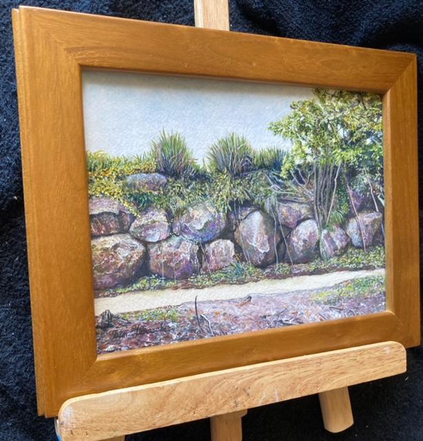 絵画 水彩画 ガッシュ・透明水彩『石垣』新品・真作保証 原画 < ホビー 絵画 水彩画 ガッシュ・透明水彩『石垣』新品・真作保証 原画 < ホビーの