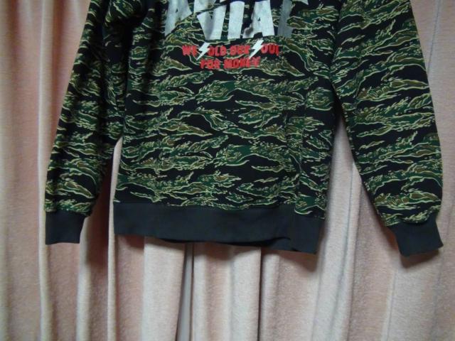 LIFEMAX 長袖 迷彩柄 裏起毛 ジップ パーカー カーキ系 (XL) !。 < 男性ファッション  LIFEMAX 長袖 迷彩柄 裏起毛 ジップ パーカー カーキ系 (XL) !。 < 男性ファッションの