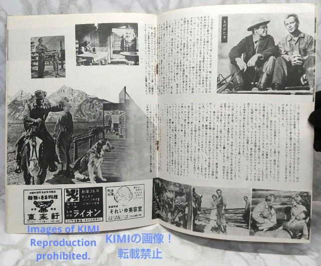 レア 映画パンフレット シェーン Shane 1953年 昭和28年 ジョージ < ホビー  レア 映画パンフレット シェーン Shane 1953年 昭和28年 ジョージ < ホビーの