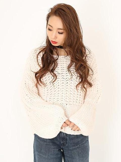 ENVYM★ローゲージルーズニット < 女性ファッション ENVYM★ローゲージルーズニット < 女性ファッションの