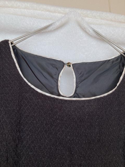 L.R キャプスリーブ フォーマル ワンピース 9号(M) 黒 N2m < 女性ファッション  L.R キャプスリーブ フォーマル ワンピース 9号(M) 黒 N2m < 女性ファッションの