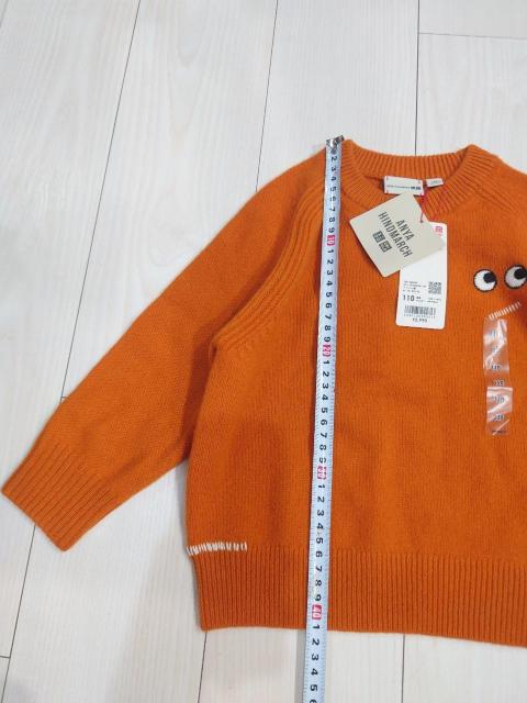 新品 ユニクロ アニヤハインドマーチコラボ 110cm セーター < ブランド  新品 ユニクロ アニヤハインドマーチコラボ 110cm セーター < ブランドの