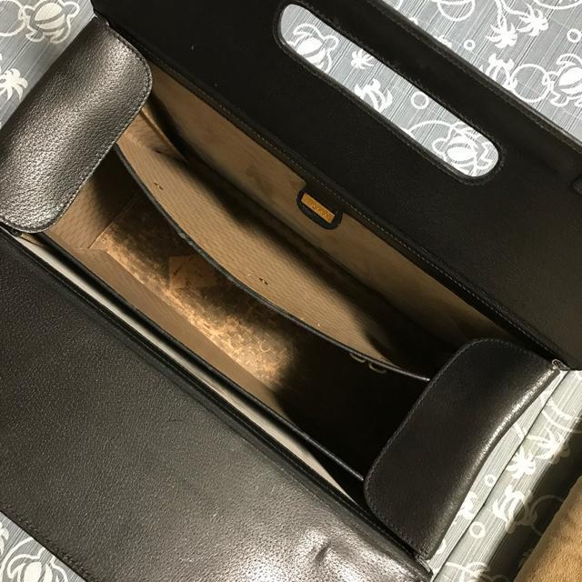 スーパーレア オールドグッチ パイロットケース トランク ブラックレザー < ブランド スーパーレア オールドグッチ パイロットケース トランク ブラックレザー < ブランドの