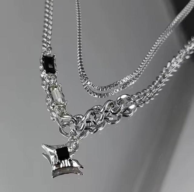 サグクラブ thugclub ネックレス シルバー Y2K グランジ < 男性アクセサリー/時計 サグクラブ thugclub ネックレス シルバー Y2K グランジ < 男性アクセサリー/時計の