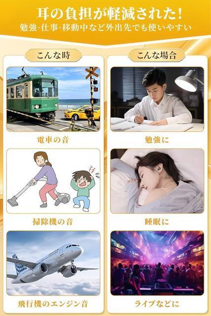 耳栓 睡眠用 みみせん 完全遮音 ノイズリダクション 水洗い可能 安眠 聴覚過敏 耳せん めざまし いびき防止グッズ 収納ポーチ付 < インテリア/ライフ 耳栓 睡眠用 みみせん 完全遮音 ノイズリダクション 水洗い可能 安眠 聴覚過敏 耳せん めざまし いびき防止グッズ 収納ポーチ付 < インテリア/ライフの