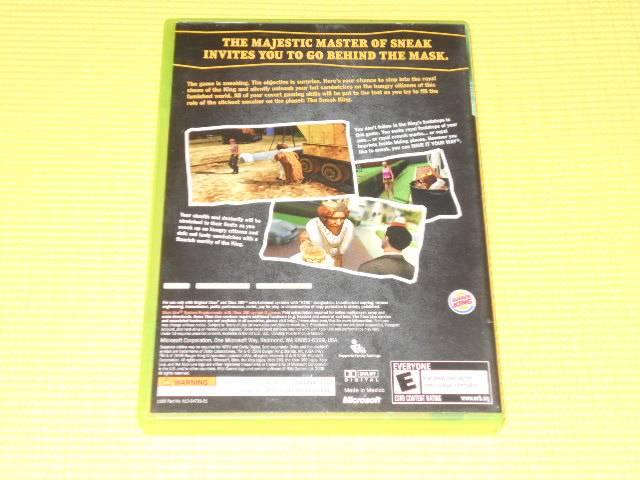 xbox★SNEAK KING < ゲーム本体/ソフト  xbox★SNEAK KING < ゲーム本体/ソフトの