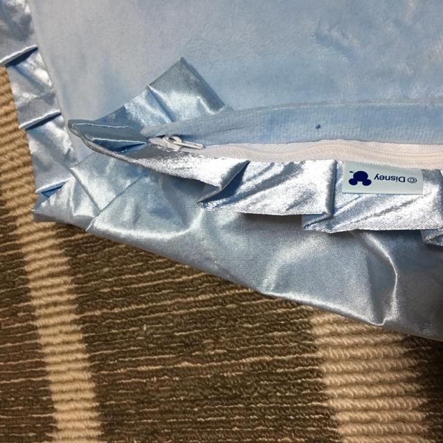 ディズニー・ミッキー刺繍素材切替フリルクッションカバー < アニメ/コミック/キャラクター  ディズニー・ミッキー刺繍素材切替フリルクッションカバー < アニメ/コミック/キャラクターの