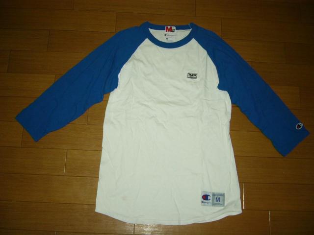 M&Mエムアンドエム7分丈ロンTシャツM白青チャンピオンChampion < 男性ファッション M&Mエムアンドエム7分丈ロンTシャツM白青チャンピオンChampion < 男性ファッションの