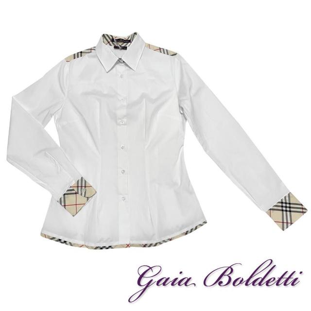 新品Gaia Boldettiイタリア製チェック柄シャツブラウス白#40#4 < 女性ファッション 新品Gaia Boldettiイタリア製チェック柄シャツブラウス白#40#4 < 女性ファッションの