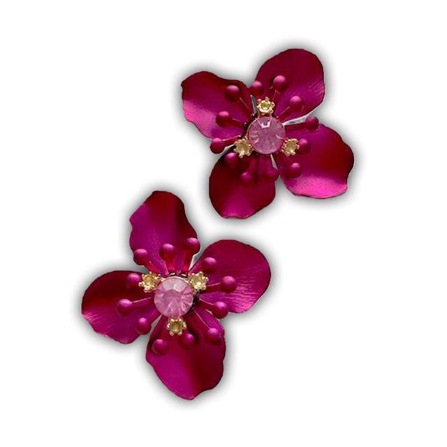 H&M 安室奈美恵●限定コラボ●メタルフラワーピアス●ピンク●大振りピアス < 女性アクセサリー/時計 H&M 安室奈美恵●限定コラボ●メタルフラワーピアス●ピンク●大振りピアス < 女性アクセサリー/時計の