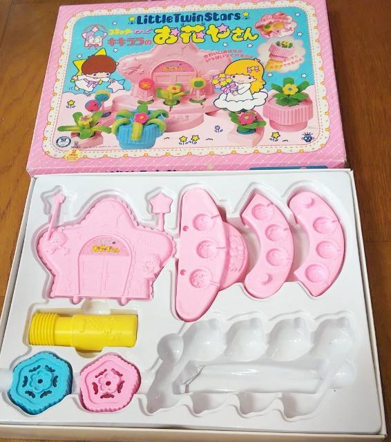 昭和レトロ1976年製リトルツインスターズコネッターねんどキキララのお花やさん欠品有りLittle Twin Starsサンリオ < おもちゃ  昭和レトロ1976年製リトルツインスターズコネッターねんどキキララのお花やさん欠品有りLittle Twin Starsサンリオ  < おもちゃの