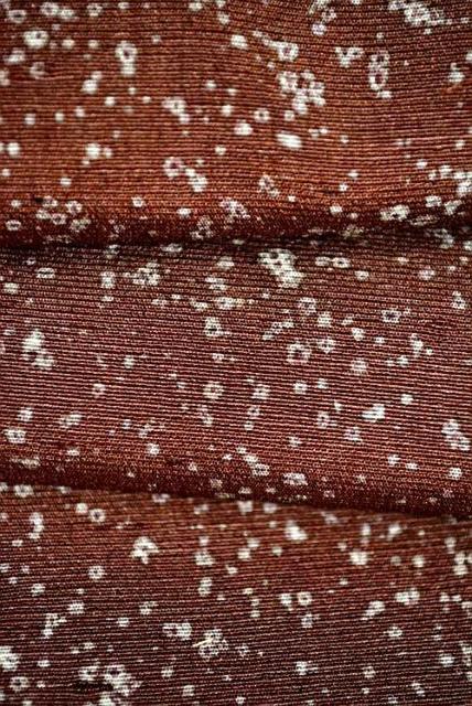 【最高級】美品 紬 たたき染め 小紋 身丈157.5cm 裄丈62.5cm T3377 < 女性ファッション  【最高級】美品 紬 たたき染め 小紋 身丈157.5cm 裄丈62.5cm T3377 < 女性ファッションの