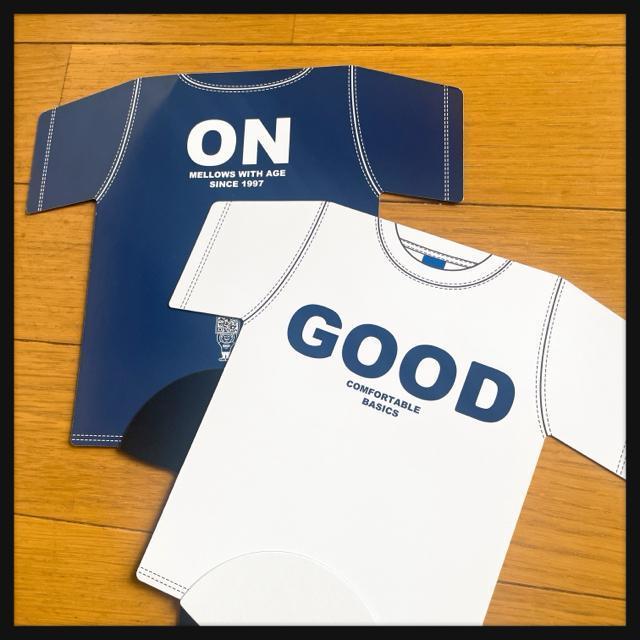 非売品 Good On グッドオン レア クルーネック Tシャツ型 団扇 2色セット < 男性ファッション  非売品 Good On グッドオン レア クルーネック Tシャツ型 団扇 2色セット < 男性ファッションの