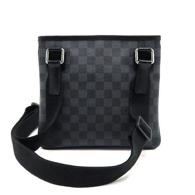 ◆ 本物 程度良 ◆ LV ルイヴィトン トマス ダミエグラフィット ショルダーバッグ 斜めがけ ダミエ 黒 人気 N58028 < ブランド ◆ 本物 程度良 ◆ LV ルイヴィトン トマス ダミエグラフィット ショルダーバッグ 斜めがけ ダミエ 黒 人気 N58028 < ブランドの