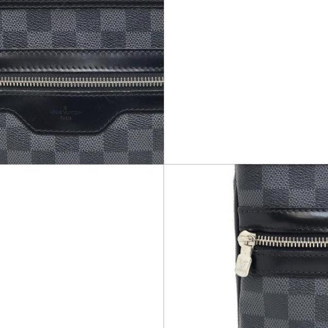 ◆ 本物 程度良 ◆ LV ルイヴィトン トマス ダミエグラフィット ショルダーバッグ 斜めがけ ダミエ 黒 人気 N58028 < ブランド ◆ 本物 程度良 ◆ LV ルイヴィトン トマス ダミエグラフィット ショルダーバッグ 斜めがけ ダミエ 黒 人気 N58028 < ブランドの