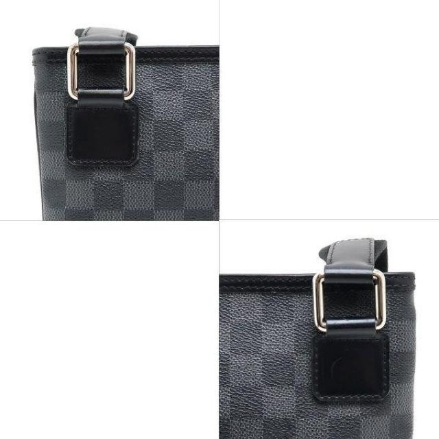 ◆ 本物 程度良 ◆ LV ルイヴィトン トマス ダミエグラフィット ショルダーバッグ 斜めがけ ダミエ 黒 人気 N58028 < ブランド ◆ 本物 程度良 ◆ LV ルイヴィトン トマス ダミエグラフィット ショルダーバッグ 斜めがけ ダミエ 黒 人気 N58028 < ブランドの