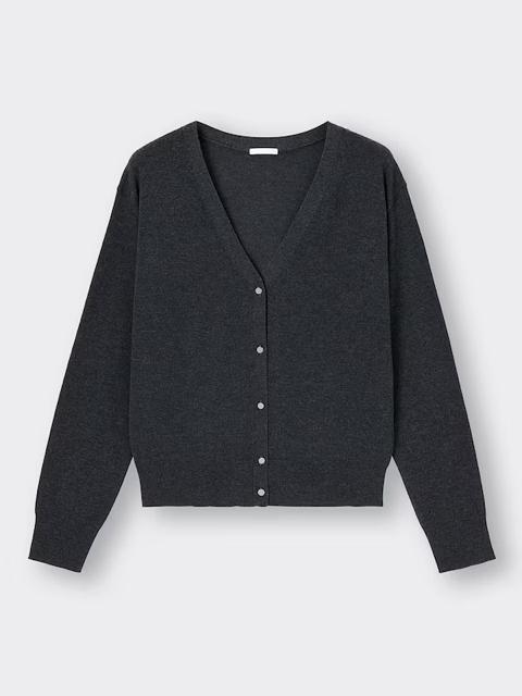 GU ジーユー メタルボタンカーディガン 長袖カーディガン ニットカーディガン ダークグレー M ユニクロ < ブランド GU ジーユー メタルボタンカーディガン 長袖カーディガン ニットカーディガン ダークグレー M ユニクロ < ブランドの