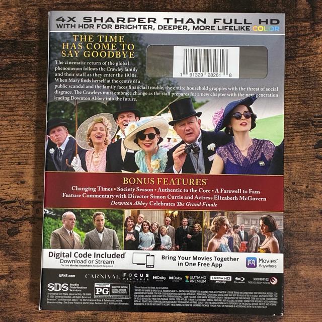 ダウントン・アビー/グランドフィナーレ 4K UHD ULTRA HD Blu-ray 輸入盤【新品】【海外限定版】 < CD/DVD/ビデオ ダウントン・アビー/グランドフィナーレ 4K UHD ULTRA HD Blu-ray 輸入盤【新品】【海外限定版】 < CD/DVD/ビデオの