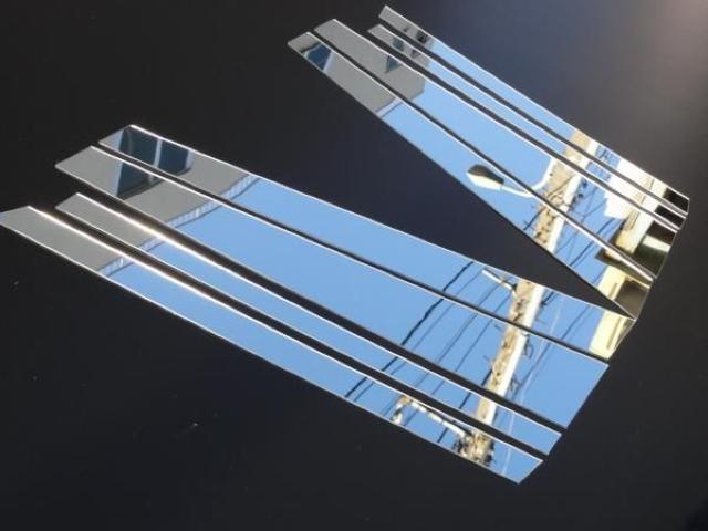 クロームメッキ超鏡面ピラーモール ゴルフトゥーラン 1T系 < 自動車/バイク クロームメッキ超鏡面ピラーモール ゴルフトゥーラン 1T系 < 自動車/バイク