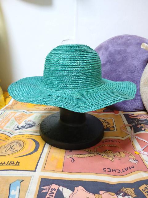 DURAS/デュラス グリーン麦わら帽子・ハット < ブランド  DURAS/デュラス グリーン麦わら帽子・ハット < ブランドの