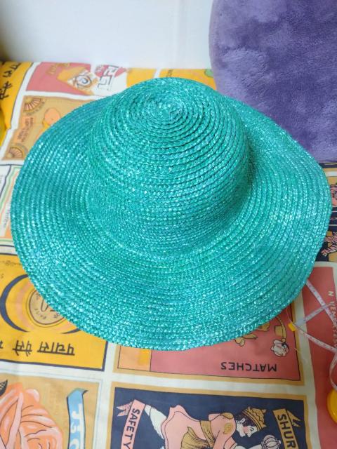 DURAS/デュラス グリーン麦わら帽子・ハット < ブランド  DURAS/デュラス グリーン麦わら帽子・ハット < ブランドの