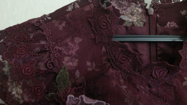 薔薇レース肩フリル花柄ドール赤ロングOP◆クラロリ/ロリィタ◆セット割 < 女性ファッション 薔薇レース肩フリル花柄ドール赤ロングOP◆クラロリ/ロリィタ◆セット割 < 女性ファッションの