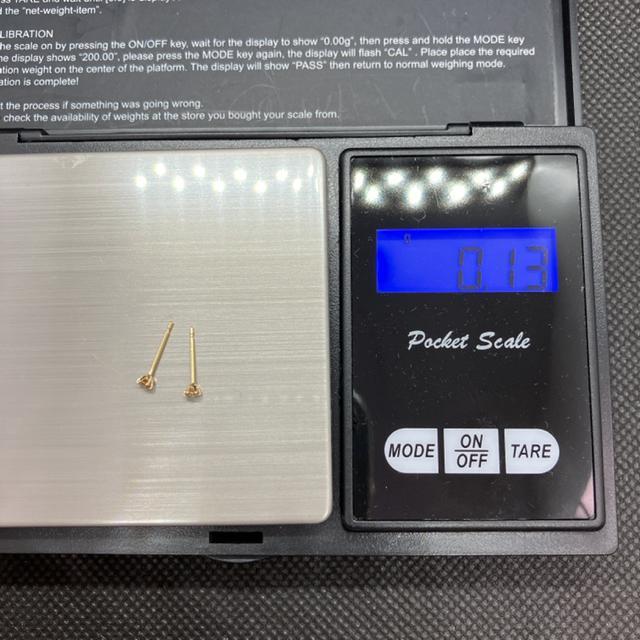 即決 K18 0.05 ダイヤモンド ゴールド ピアス < 女性アクセサリー/時計  即決 K18 0.05 ダイヤモンド ゴールド ピアス < 女性アクセサリー/時計の