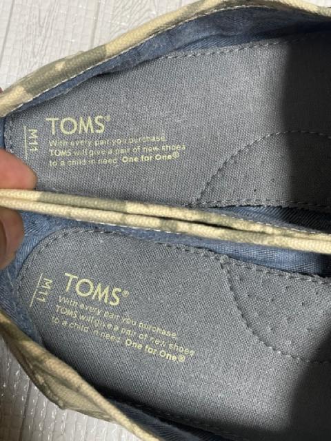 TOMS トムス エスパドリーユ パームツリー柄 アイボリー/カーキ スリッポン メンズ US11 29cm ムラサキスポーツ < 男性ファッション TOMS トムス エスパドリーユ パームツリー柄 アイボリー/カーキ スリッポン メンズ US11 29cm ムラサキスポーツ < 男性ファッションの