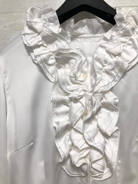 新品☆LLトールサイズ♪フリル衿ブラウス&黒ワイドパンツ♪フォーマルQ294 < 女性ファッション  新品☆LLトールサイズ♪フリル衿ブラウス&黒ワイドパンツ♪フォーマルQ294 < 女性ファッションの