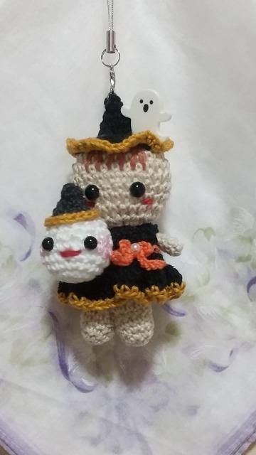 ハロウィン女の子編みぐるみストラップ < ペット/手芸/園芸  ハロウィン女の子編みぐるみストラップ  < ペット/手芸/園芸の