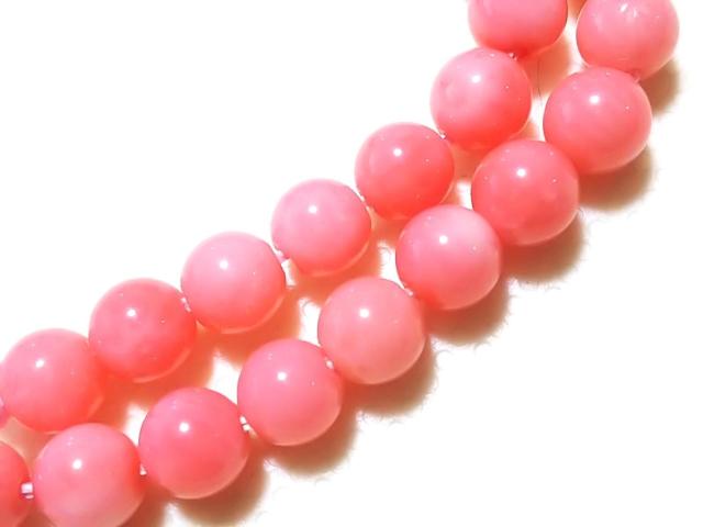 天然石★ピンク珊瑚 ラウンド4mm 半連 < 女性アクセサリー/時計  天然石★ピンク珊瑚 ラウンド4mm 半連 < 女性アクセサリー/時計の