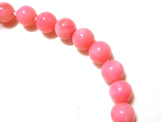 天然石★ピンク珊瑚 ラウンド4mm 半連 < 女性アクセサリー/時計  天然石★ピンク珊瑚 ラウンド4mm 半連 < 女性アクセサリー/時計の