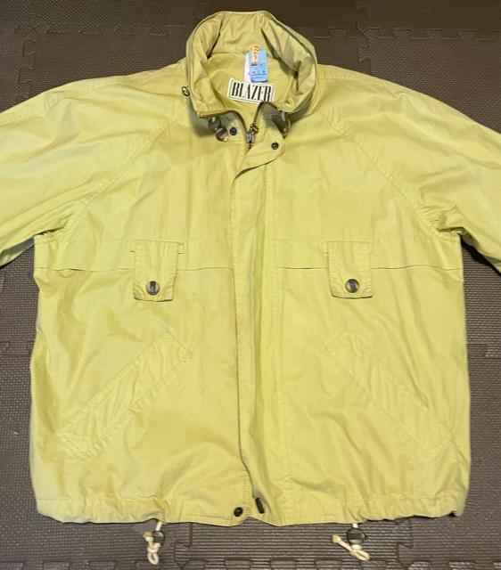 70's BLAZER ヴィンテージ ジャケット マスタード色系 サイズ48(XL) MADE IN ITALY製 73年製 < 男性ファッション 70's BLAZER ヴィンテージ ジャケット マスタード色系 サイズ48(XL) MADE IN ITALY製 73年製 < 男性ファッションの