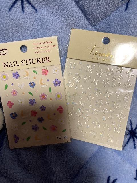 ネイルシール お花 2枚 レジン < 香水/コスメ/ネイル ネイルシール お花 2枚 レジン < 香水/コスメ/ネイルの