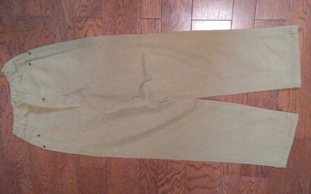 EXOAH イエローグリーン デニム Mサイズ < 女性ファッション  EXOAH イエローグリーン デニム Mサイズ < 女性ファッションの