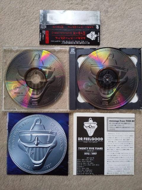Dr Feelgood ドクターフィールグッド 25イヤーズ 国内正規セル盤 2CD ベスト パブロック 送料=180円 < CD/DVD/ビデオ  Dr Feelgood ドクターフィールグッド 25イヤーズ 国内正規セル盤 2CD ベスト パブロック 送料=180円 < CD/DVD/ビデオの