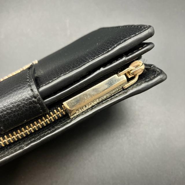 即決 kate spade NEW YORK ケイトスペード 二つ折り財布 ブラック < ブランド  即決 kate spade NEW YORK ケイトスペード 二つ折り財布 ブラック < ブランドの