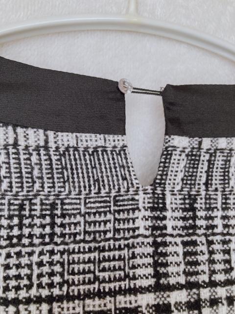 tocoo ツイード ビジュー クリスタル付き ノースリ ワンピース M N2m < 女性ファッション  tocoo ツイード ビジュー クリスタル付き ノースリ ワンピース M N2m < 女性ファッションの