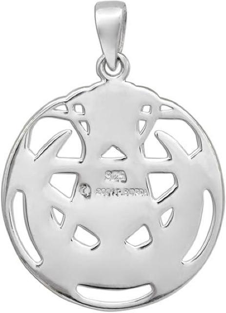 DD: Vermeil Cut Out Moon Pentacle Pend..  ANZT[/v 