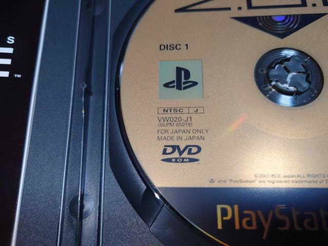 PS2 Z.O.E / ZONE OF THE ENDERS ][IuG_[Y ̌ŃfBXNiEfBXNP[X񏃐  Q[{/\tg 
