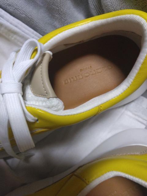 新品クレジュリーCLERGERIE素敵革スニーカー6万円位 < 女性ファッション  新品クレジュリーCLERGERIE素敵革スニーカー6万円位 < 女性ファッションの