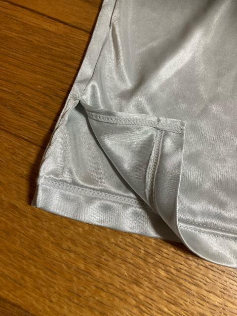 1909.未使用☆J&R☆ペチコート☆透け、纏わり付き防止☆光沢ライトグレー < ブランド  1909.未使用☆J&R☆ペチコート☆透け、纏わり付き防止☆光沢ライトグレー < ブランドの